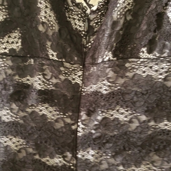 Suzie Chin for Maggy Boutique, Black Lace Dress, Size 2 - Picture 3 of 4